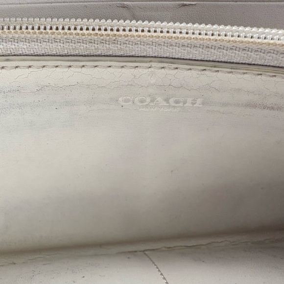 Coach Signature Zip Around Wallet - Picture 10 of 13